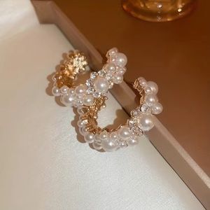 🌹special🌹NWT Gorgeous Multi row faux pearls Earrings